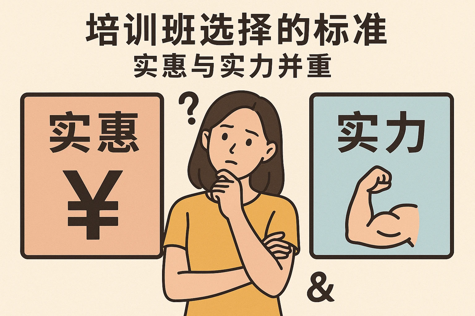 培训班选择的标准——实惠与实力并重