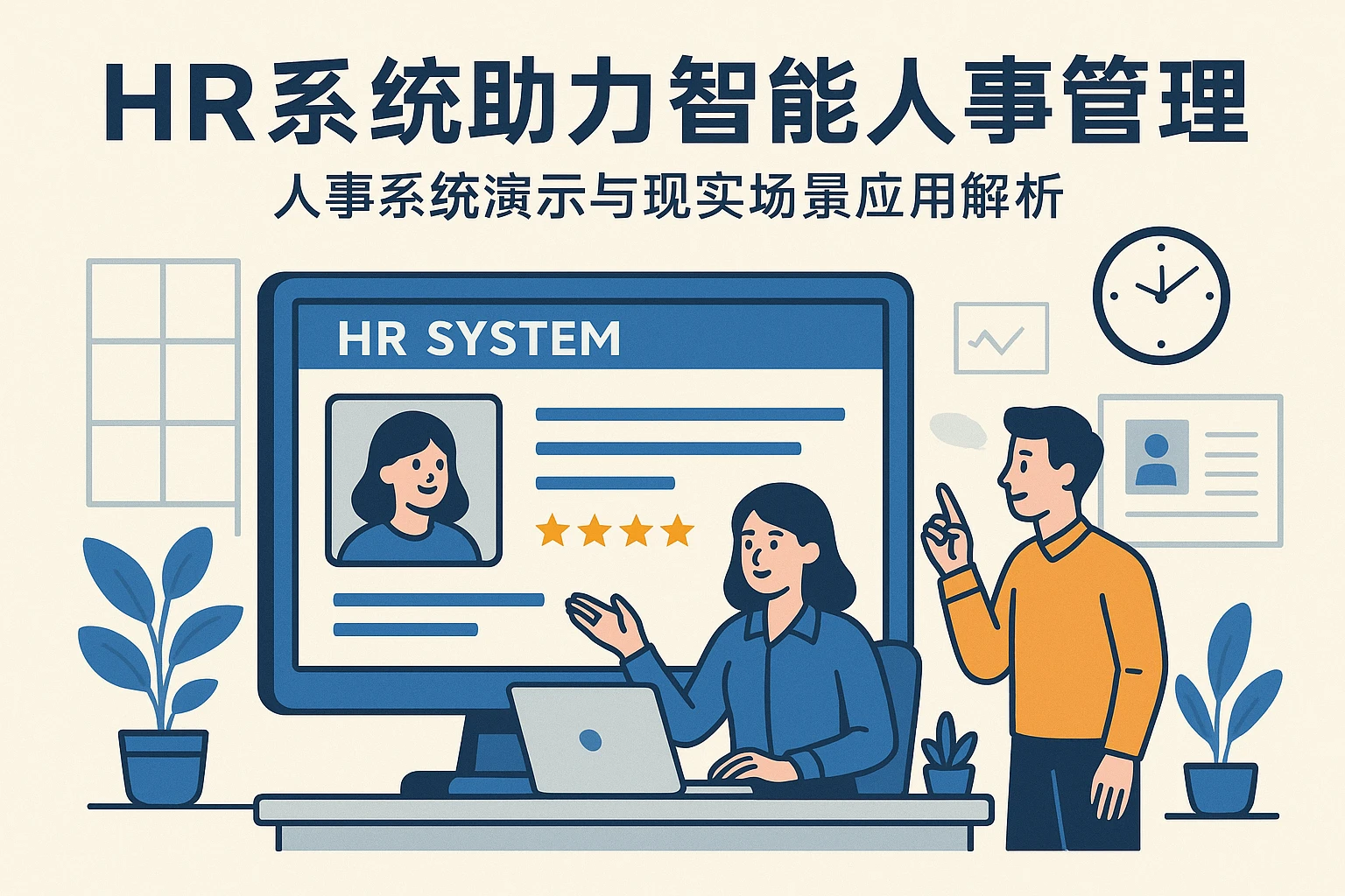 HR系统助力智能人事管理——人事系统演示与现实场景应用解析
