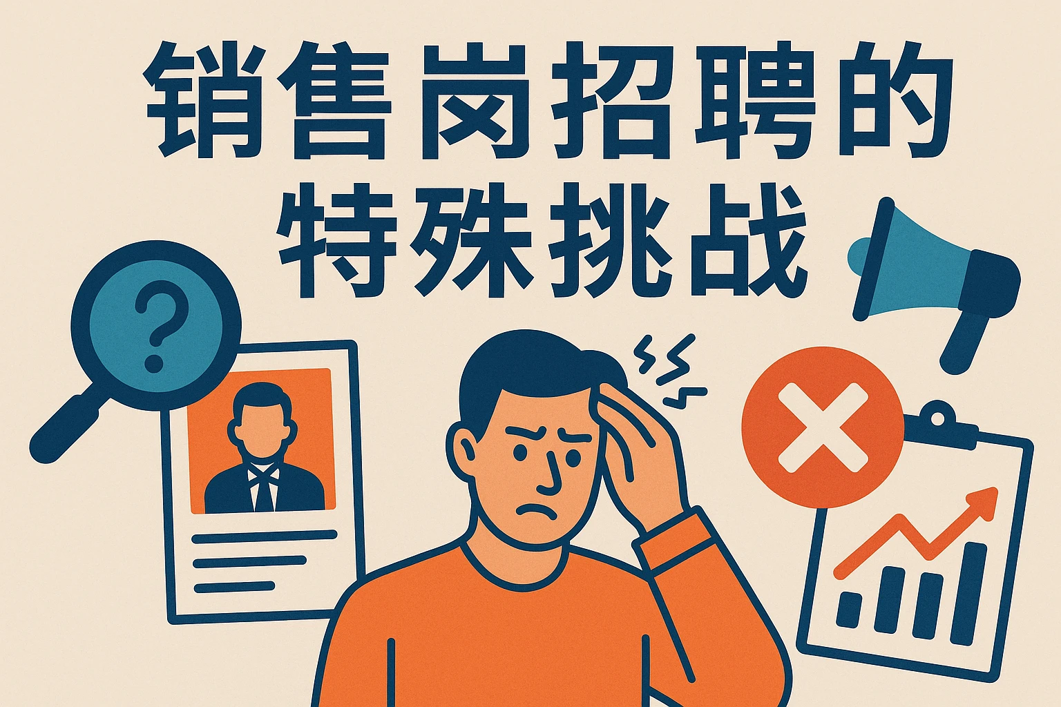 销售岗招聘的特殊挑战