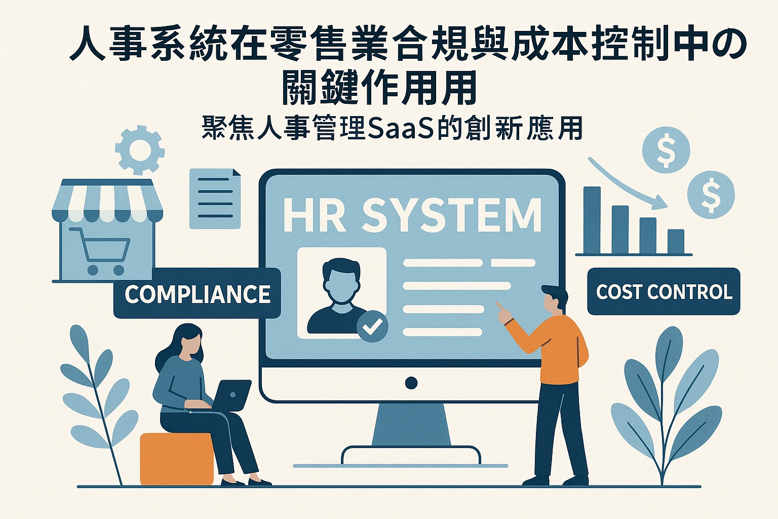 人事系统在零售业合规与成本控制中的关键作用——聚焦人事管理SaaS的创新应用