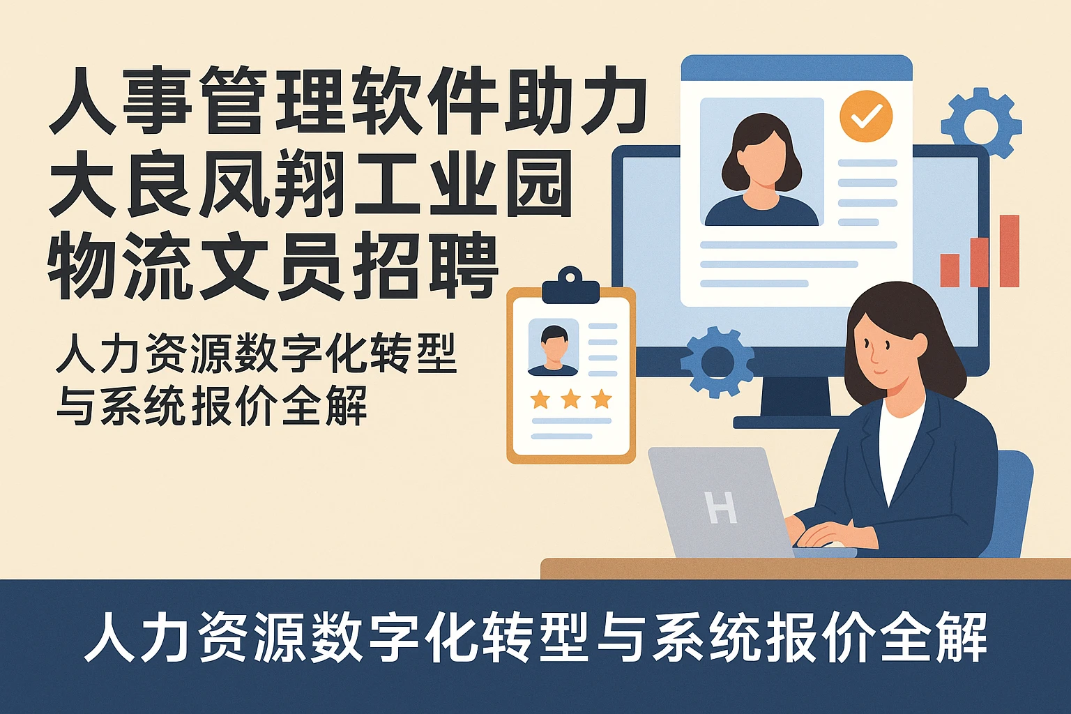 人事管理软件助力大良凤翔工业园物流文员招聘 | 人力资源数字化转型与系统报价全解