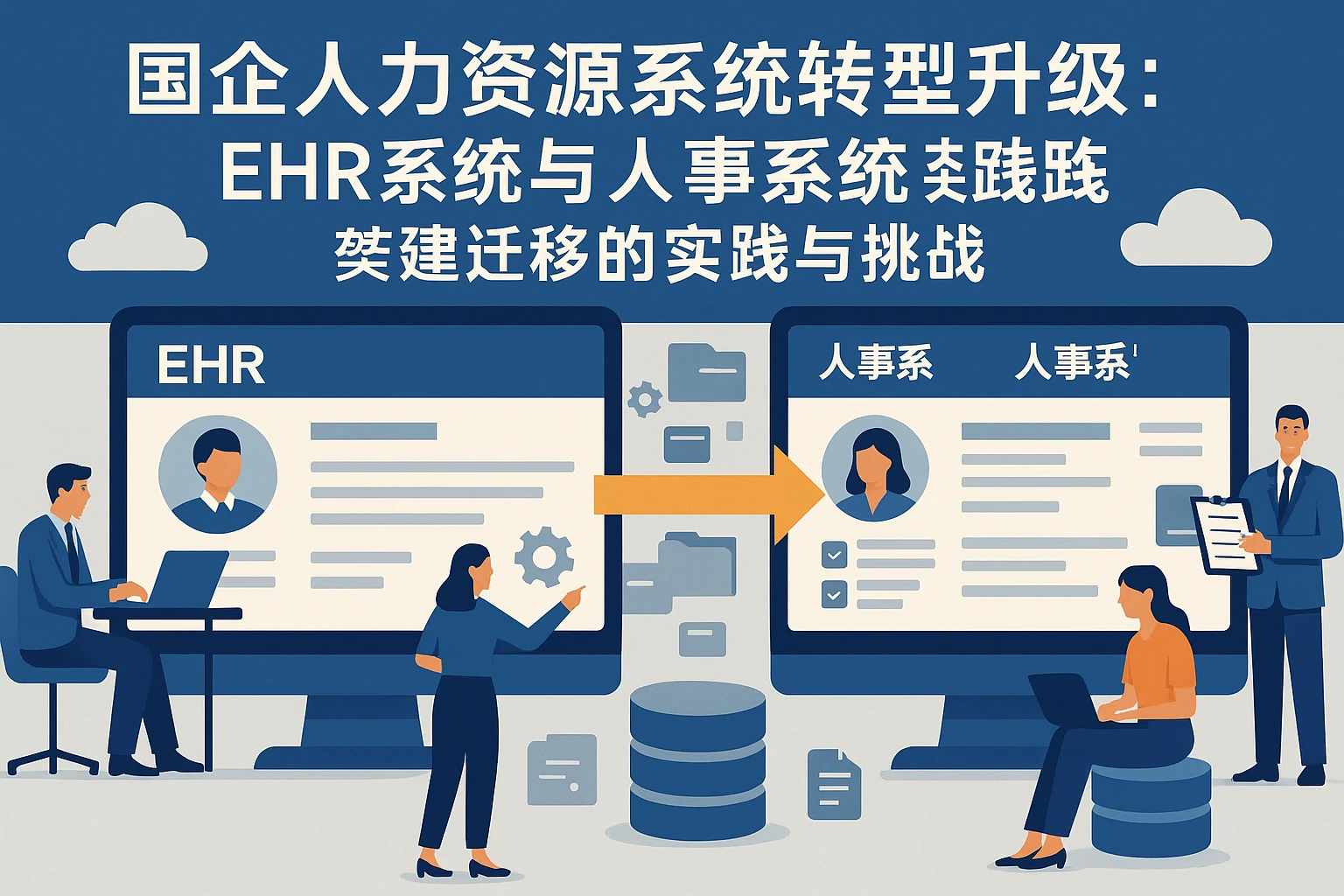 国企人力资源系统转型升级：EHR系统与人事系统数据迁移的实践与挑战