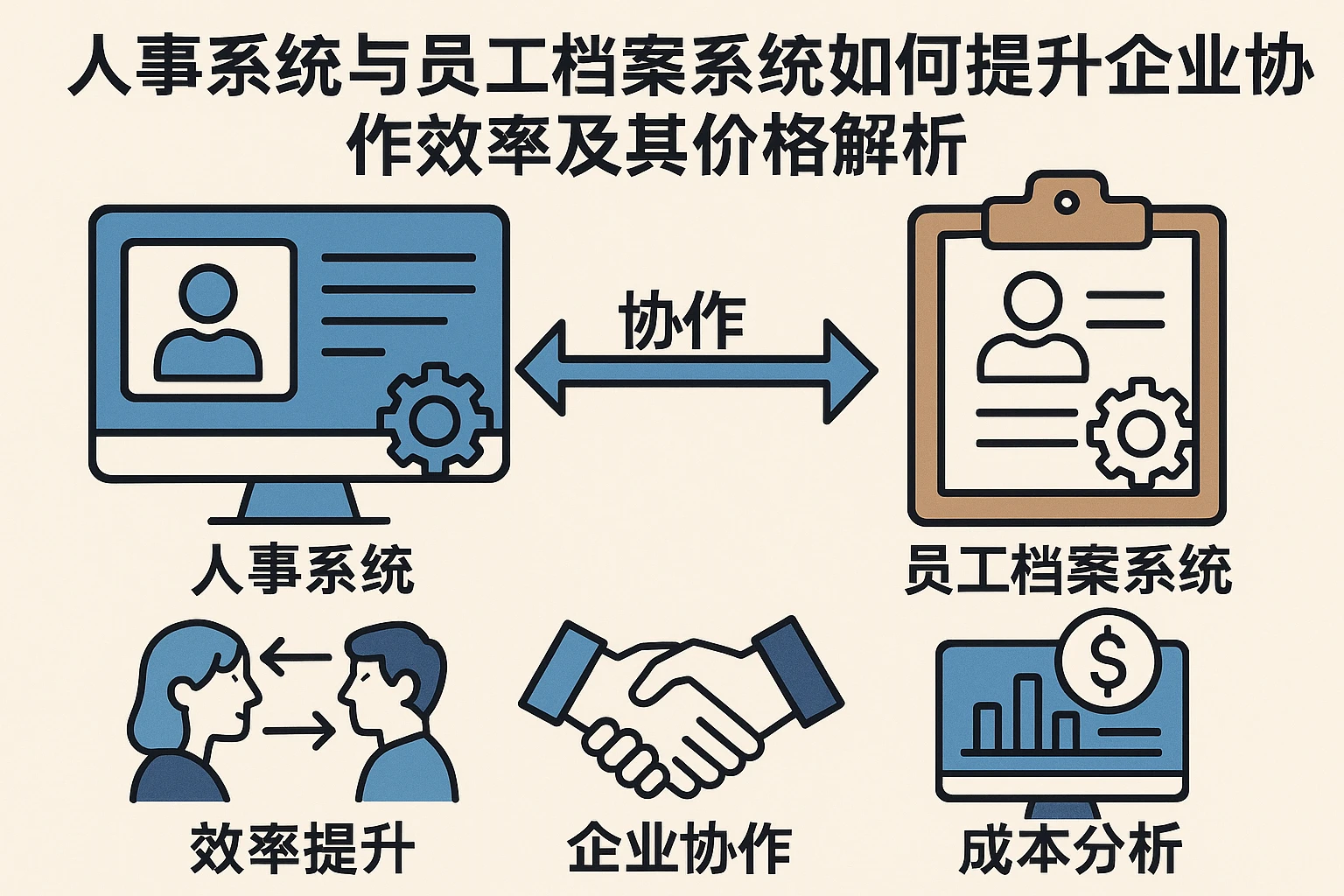 人事系统与员工档案系统如何提升企业协作效率及其价格解析