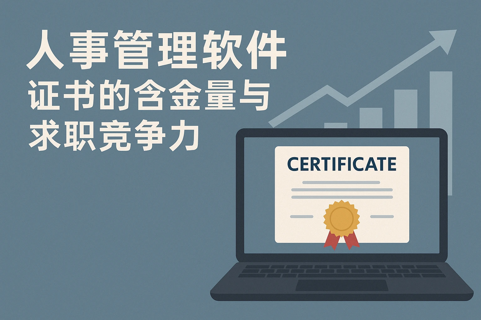 人事管理软件证书的含金量与求职竞争力