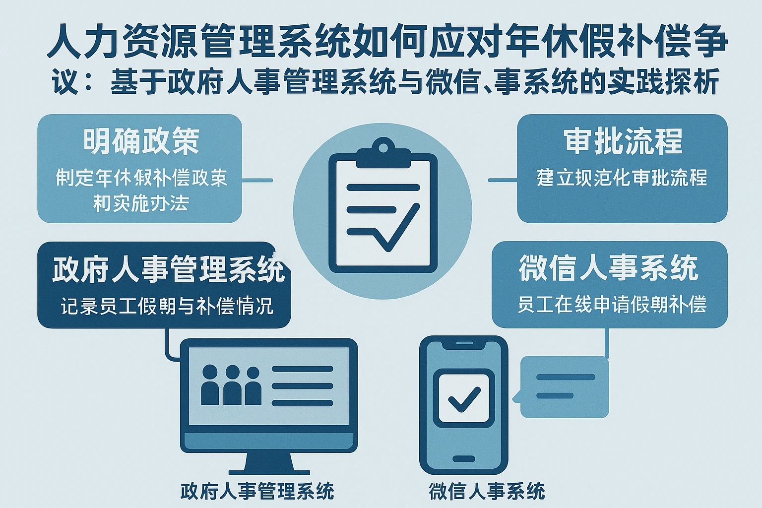 人力资源管理系统如何应对年休假补偿争议：基于政府人事管理系统与微信人事系统的实践探析