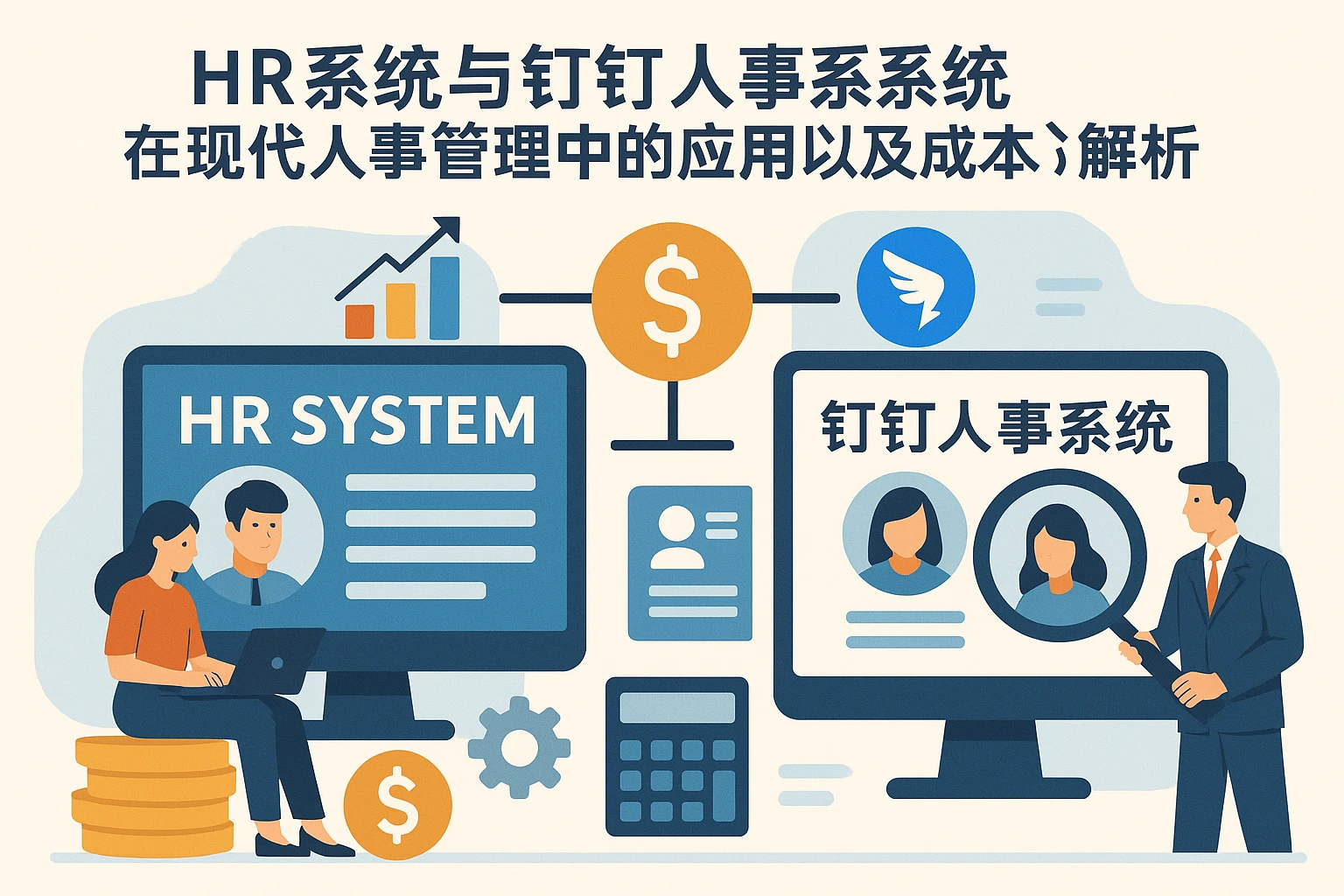 HR系统与钉钉人事系统在现代人事管理中的应用以及成本解析