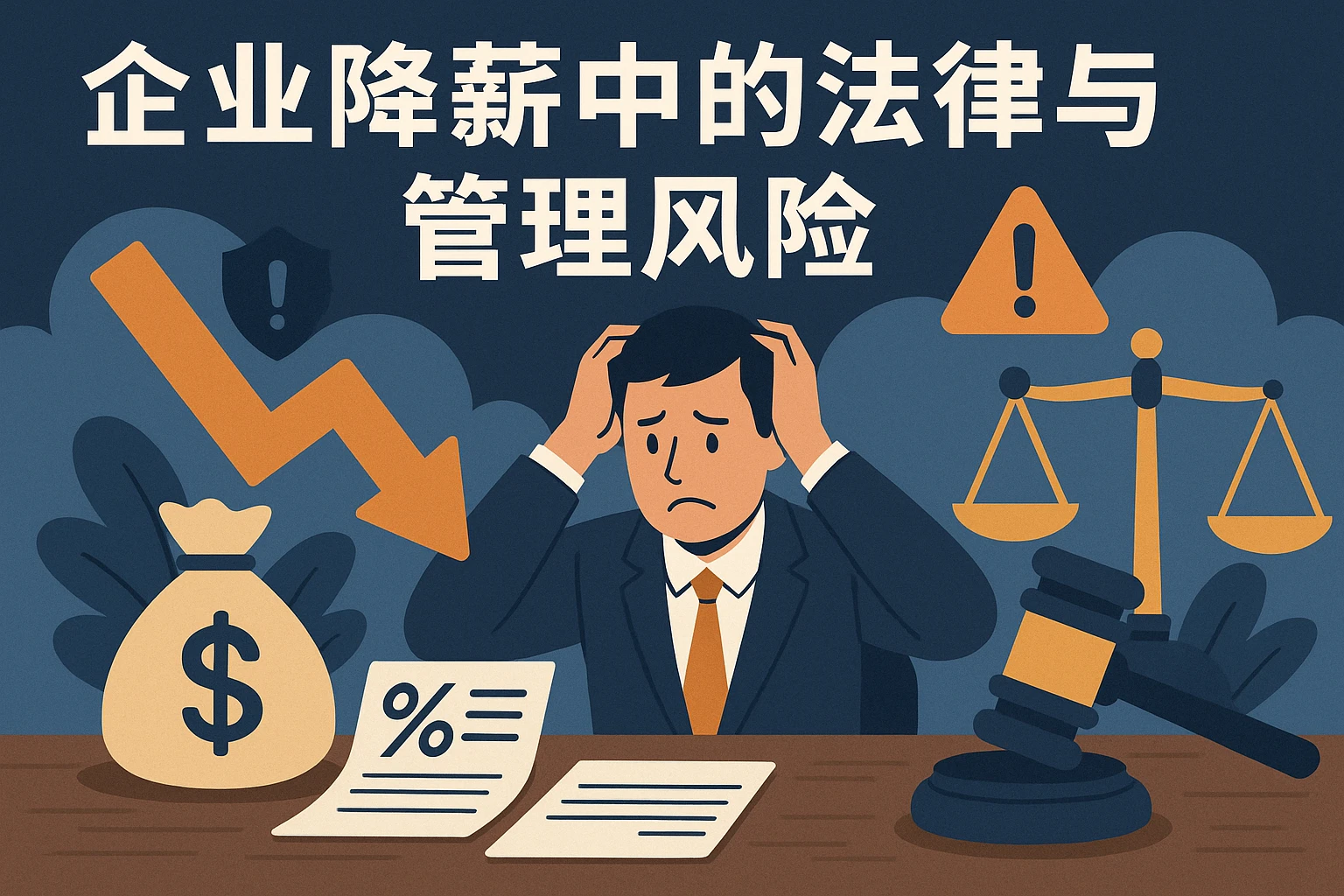 企业降薪中的法律与管理风险