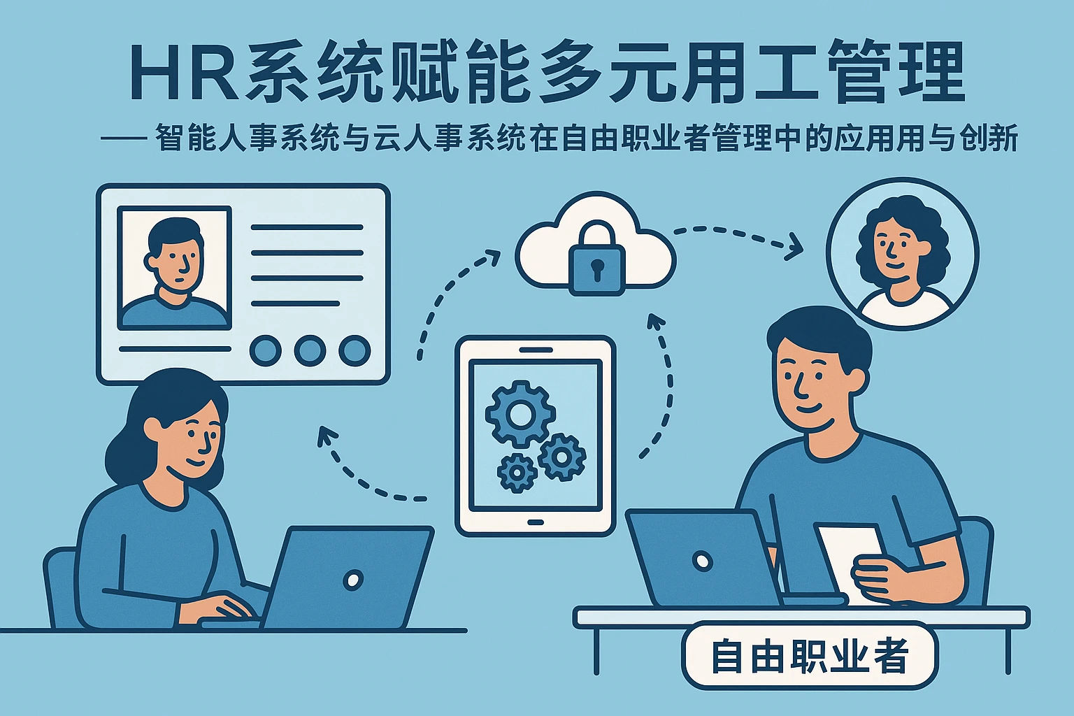 HR系统赋能多元用工管理 —— 智能人事系统与云人事系统在自由职业者管理中的应用与创新