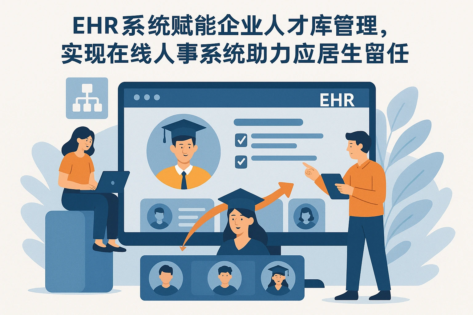 ehr系统赋能企业人才库管理，实现在线人事系统助力应届生留任