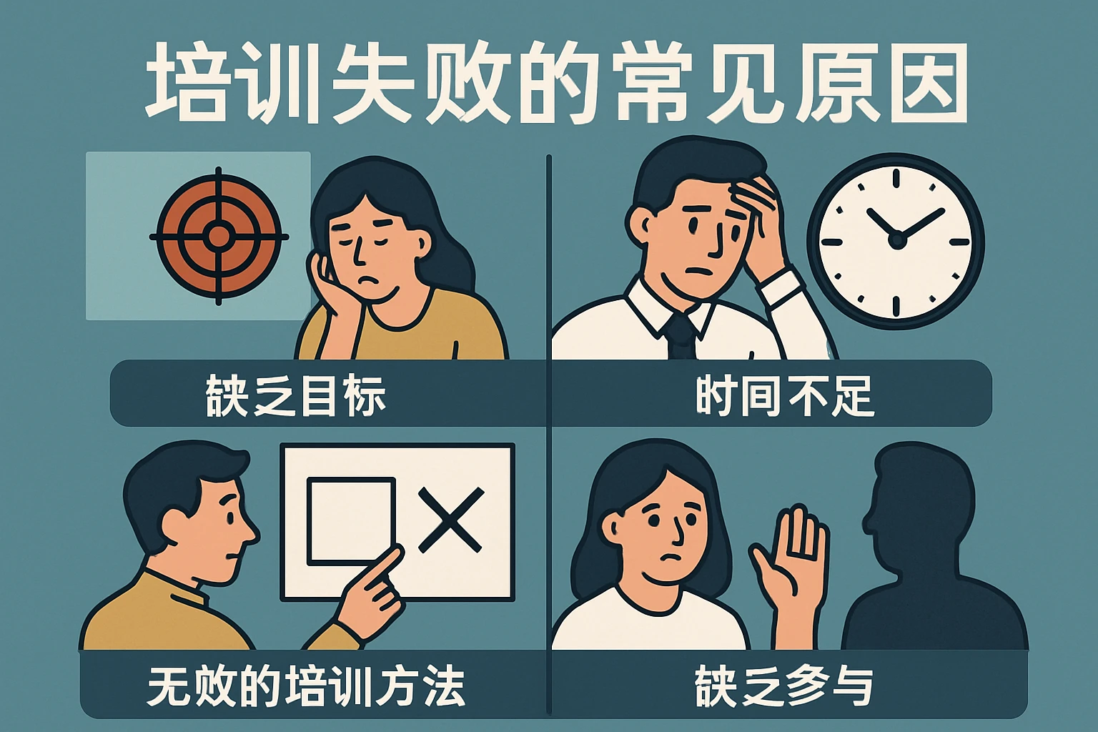 培训失败的常见原因