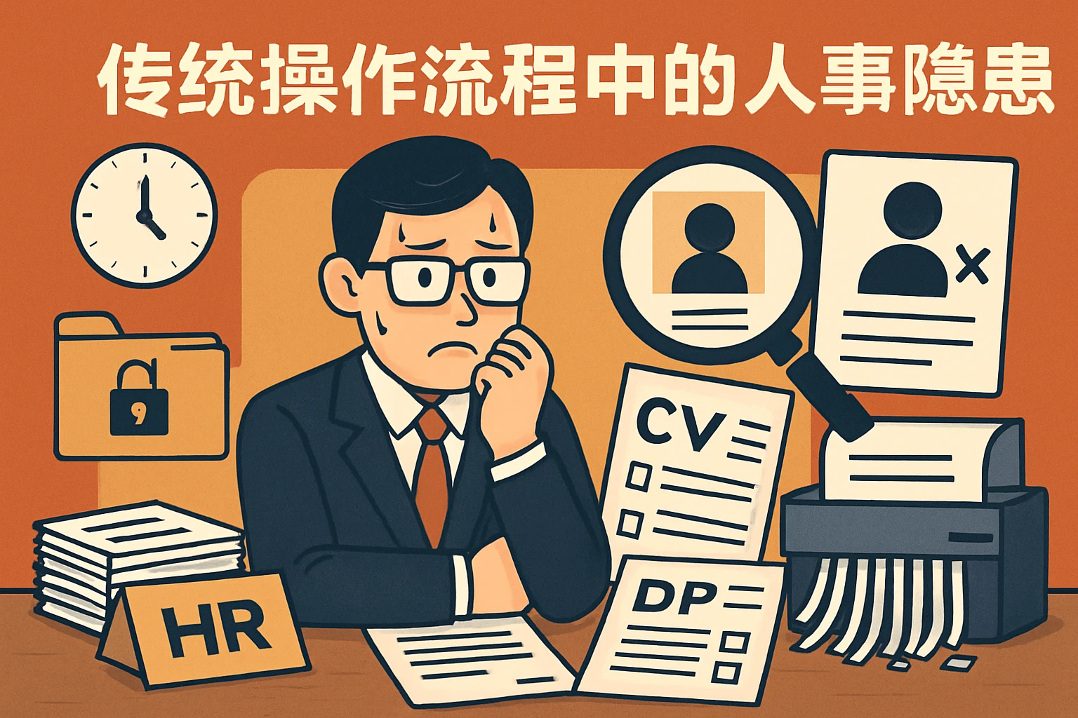 传统操作流程中的人事隐患