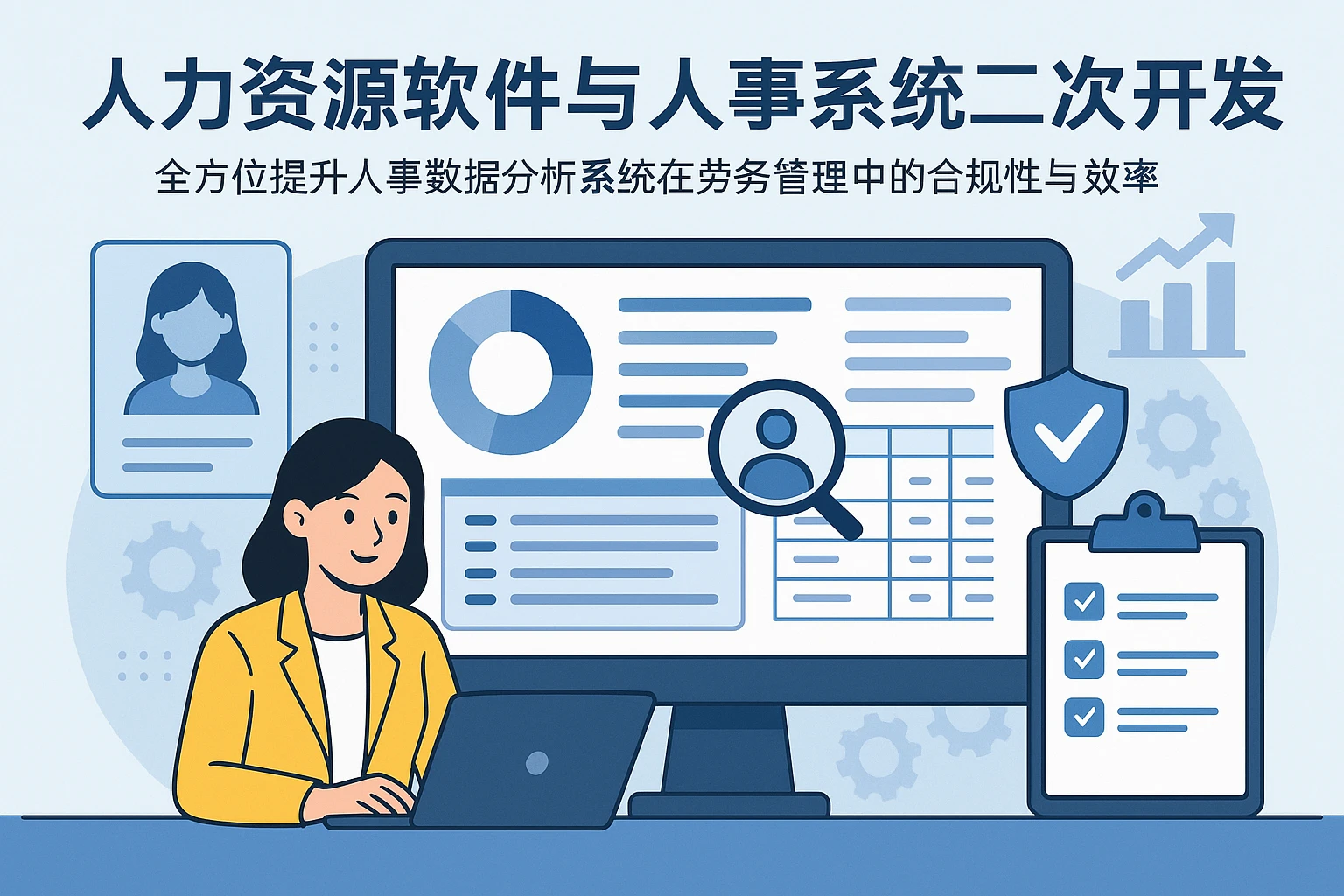 人力资源软件与人事系统二次开发：全方位提升人事数据分析系统在劳务管理中的合规性与效率