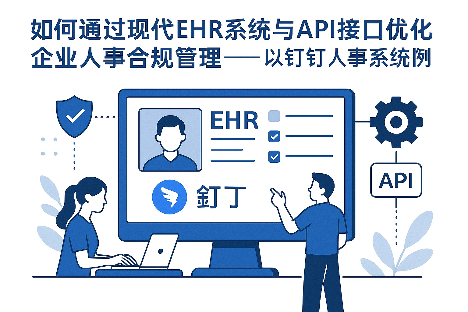 如何通过现代ehr系统与API接口优化企业人事合规管理——以钉钉人事系统为例