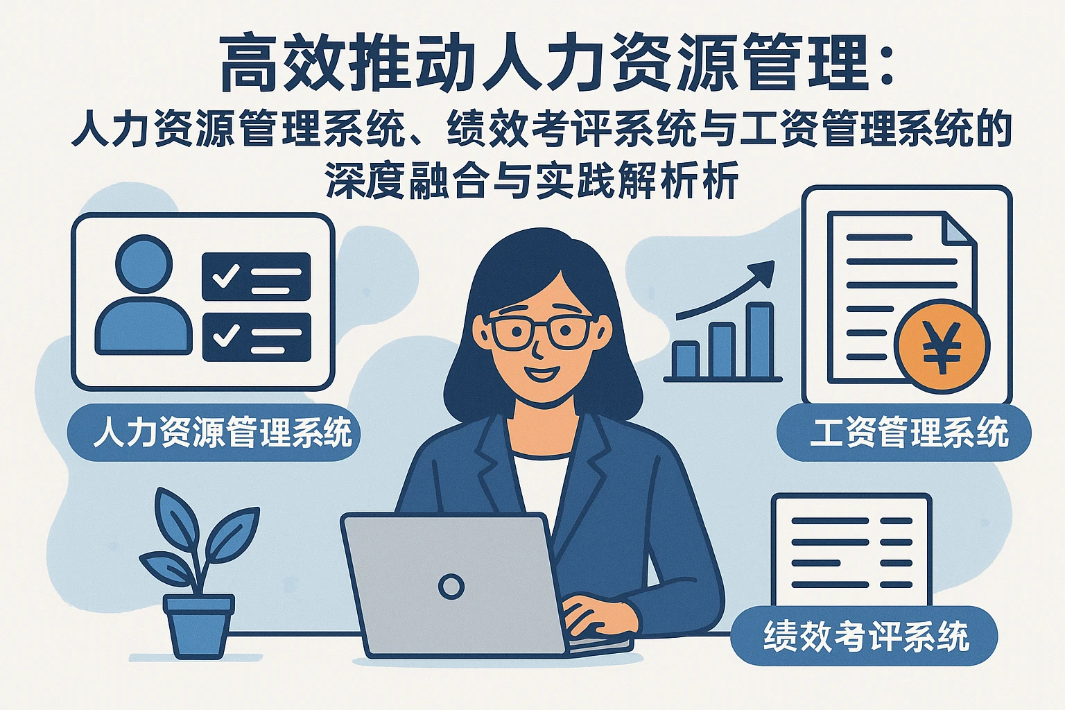 高效推动人力资源管理：人力资源管理系统、绩效考评系统与工资管理系统的深度融合与实践解析