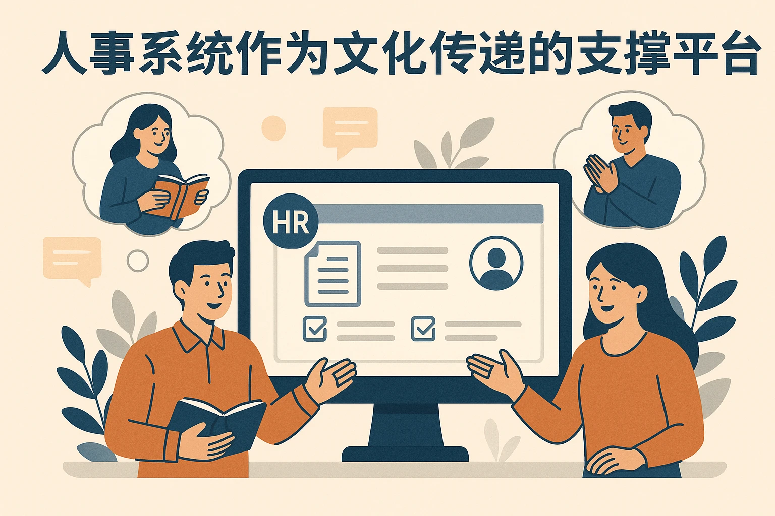 人事系统作为文化传递的支撑平台
