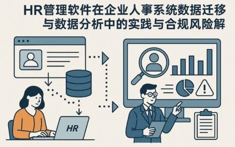 HR管理软件在企业人事系统数据迁移与数据分析中的实践与合规风险解析