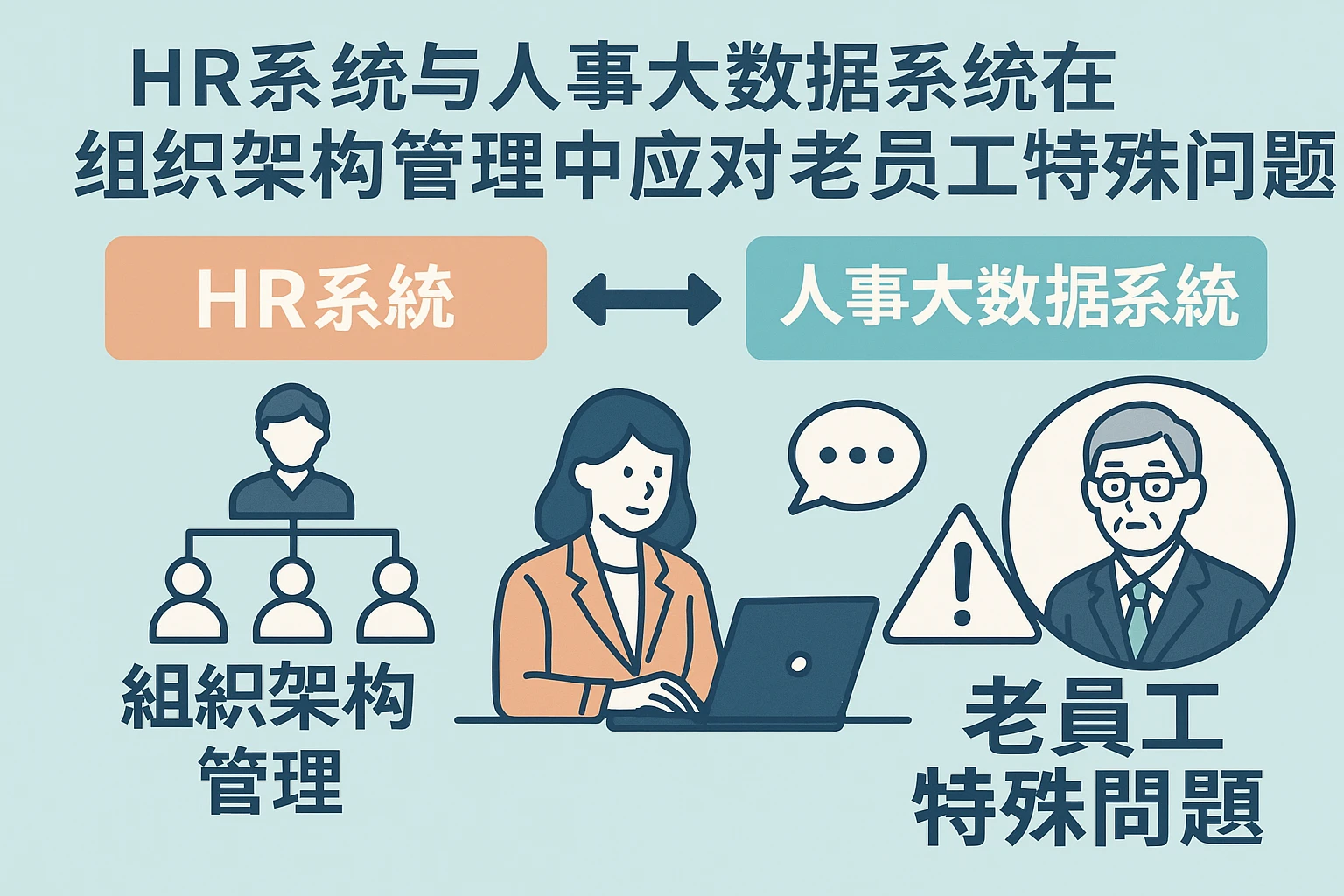 HR系统与人事大数据系统在组织架构管理中应对老员工特殊问题的探讨