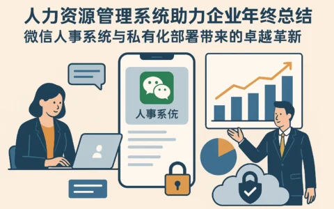 人力资源管理系统助力企业年终总结：微信人事系统与私有化部署带来的卓越革新