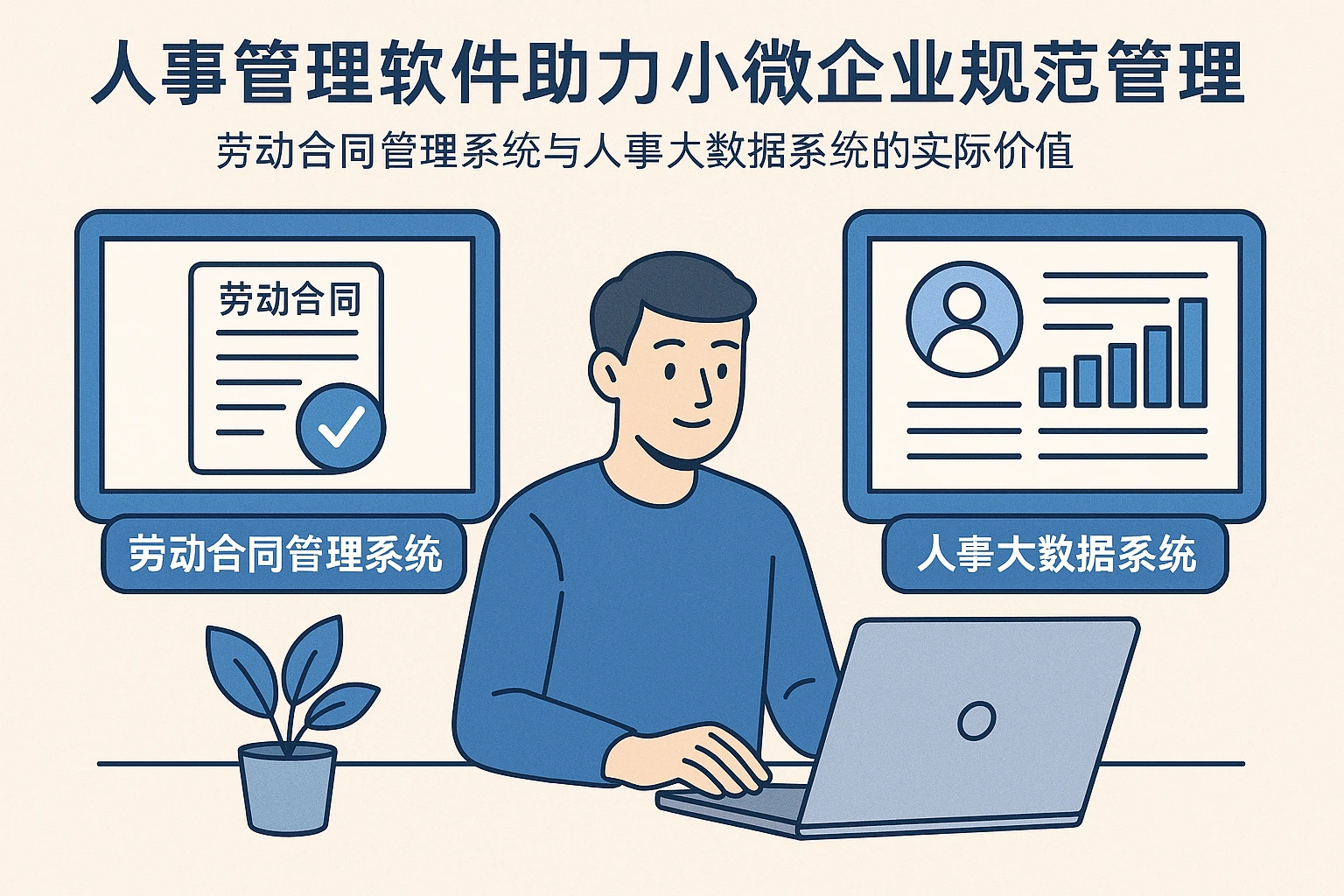 人事管理软件助力小微企业规范管理：劳动合同管理系统与人事大数据系统的实际价值