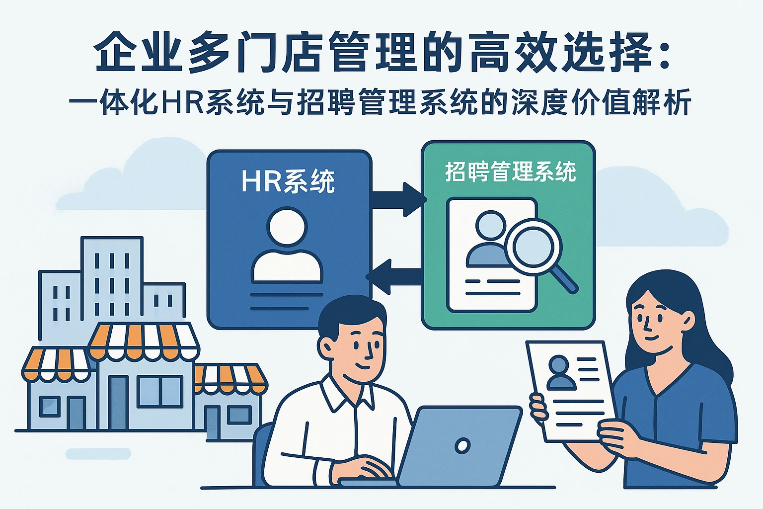 企业多门店管理的高效选择：一体化HR系统与招聘管理系统的深度价值解析