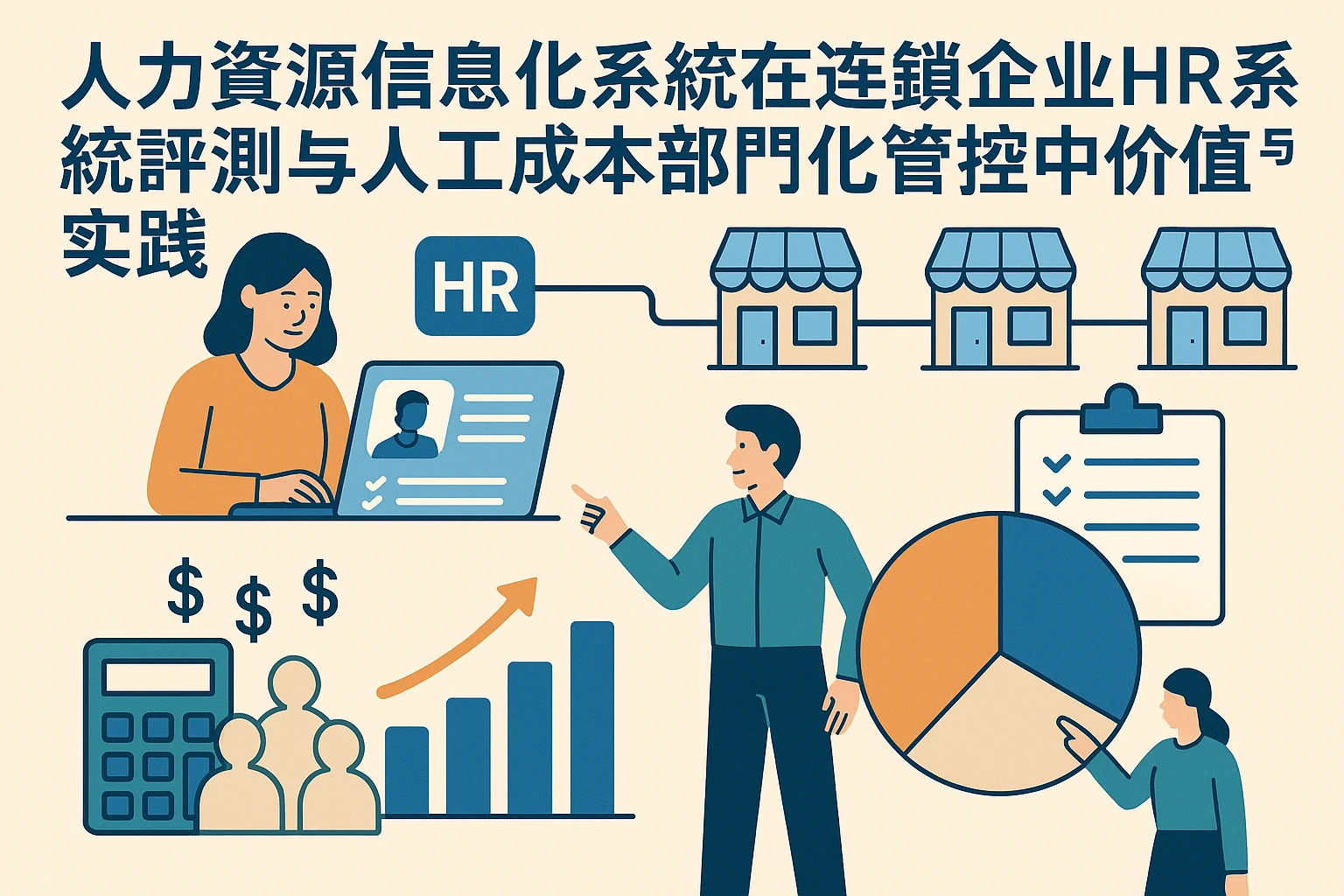 人力资源信息化系统在连锁企业HR系统评测与人工成本部门化管控中的价值与实践