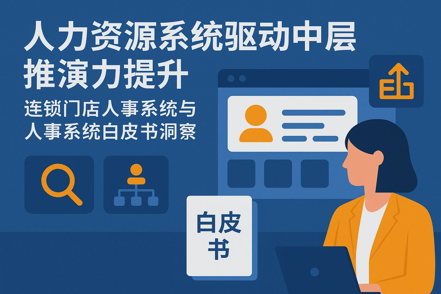 人力资源系统驱动中层推演力提升——连锁门店人事系统与人事系统白皮书洞察