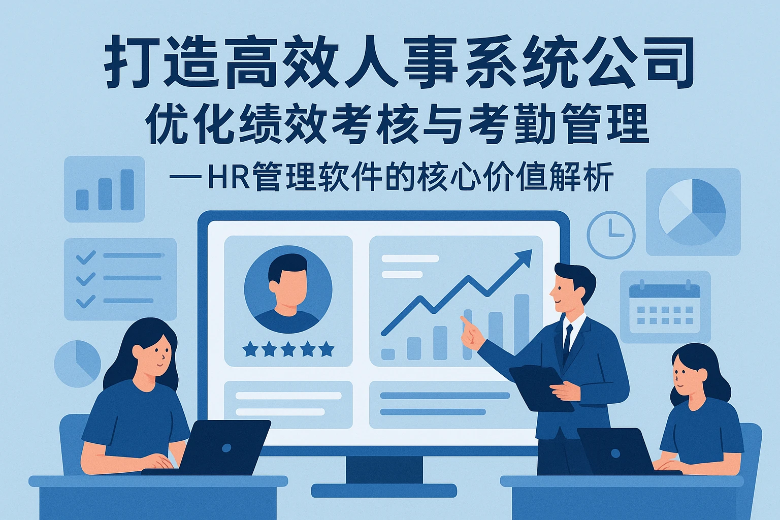 打造高效人事系统公司，优化绩效考核与考勤管理——HR管理软件的核心价值解析