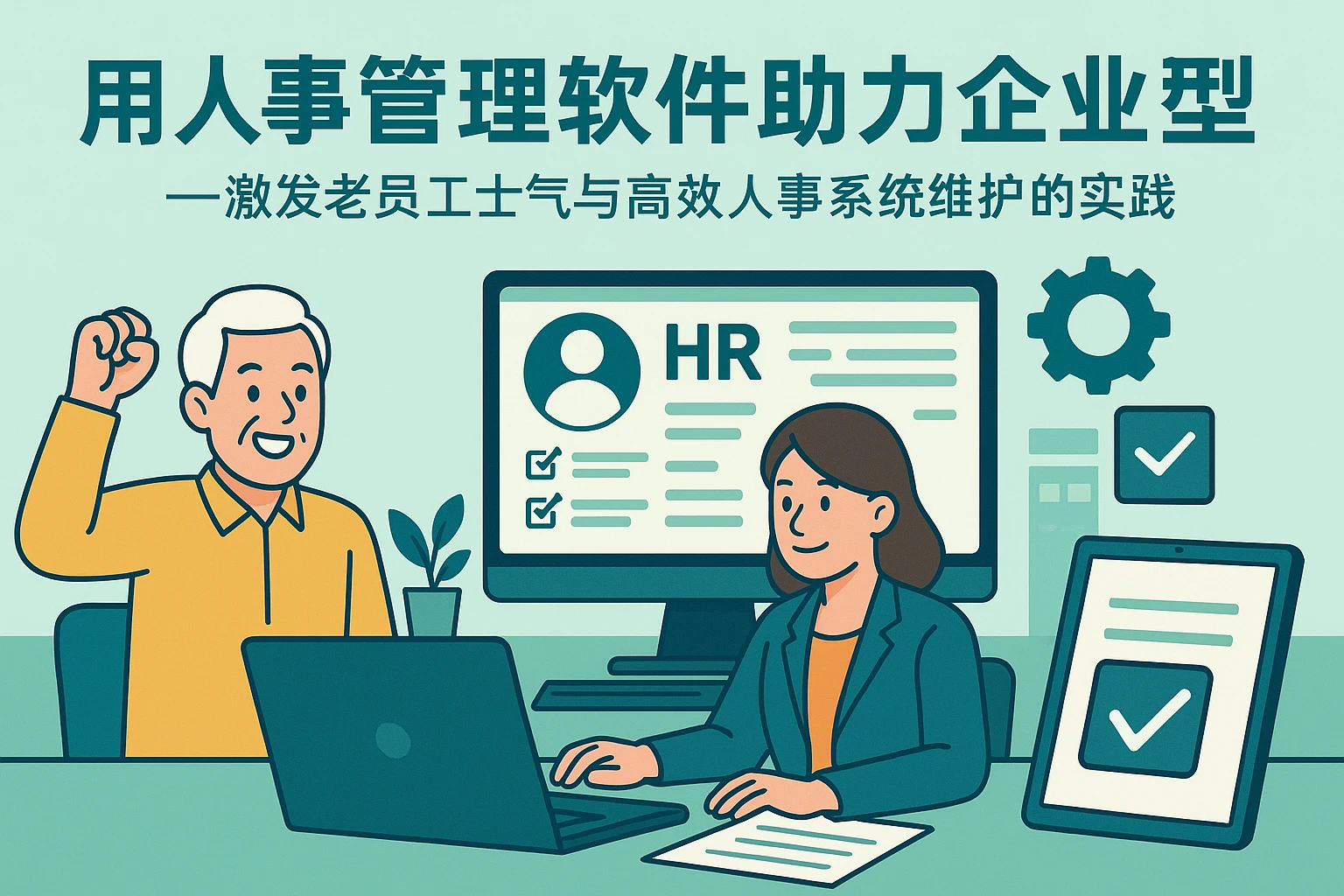 用人事管理软件助力企业转型——激发老员工士气与高效人事系统维护的实践
