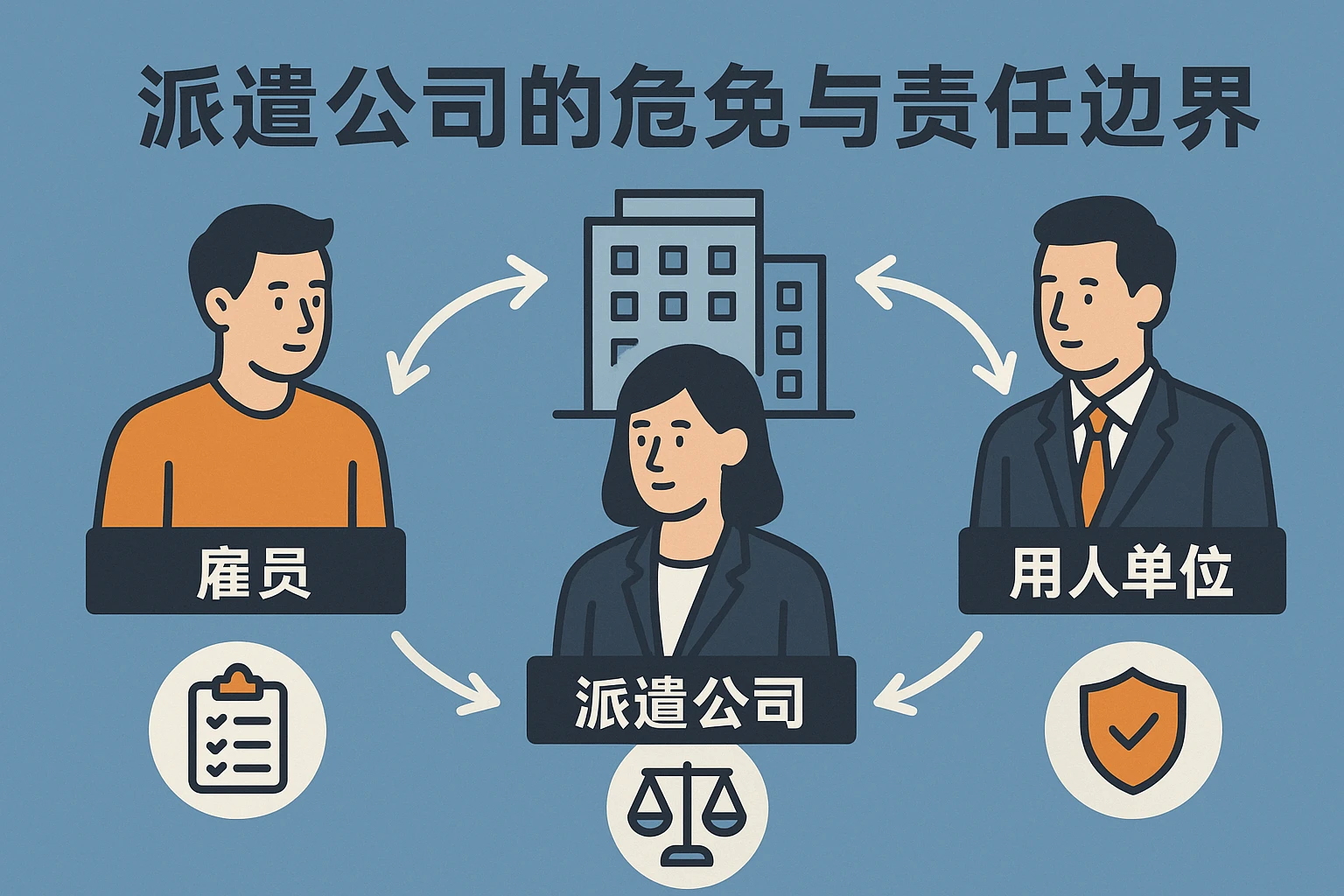 派遣公司的角色与责任边界