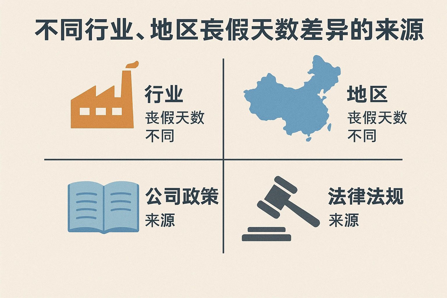 不同行业、地区丧假天数差异的来源