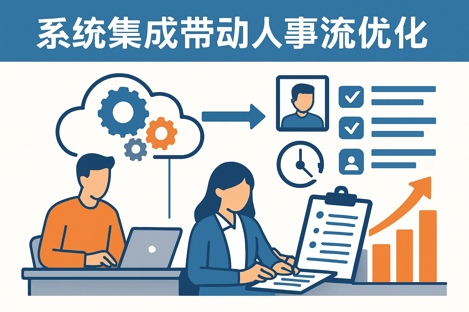 系统集成带动人事流程优化