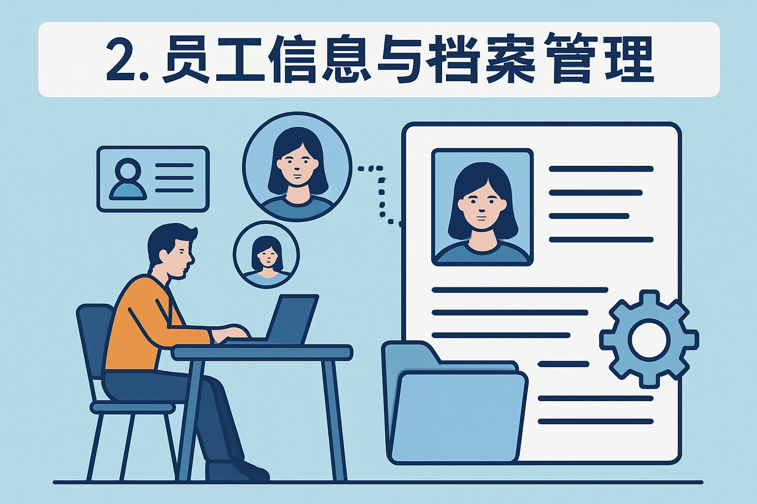 2. 员工信息与档案管理