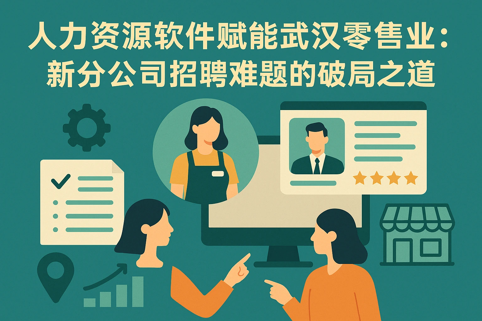 人力资源软件赋能武汉零售业：新分公司招聘难题的破局之道
