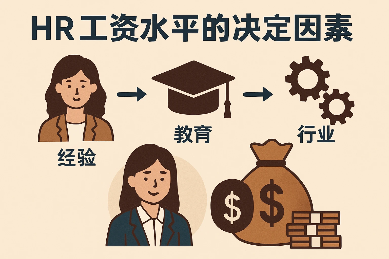 HR工资水平的决定因素