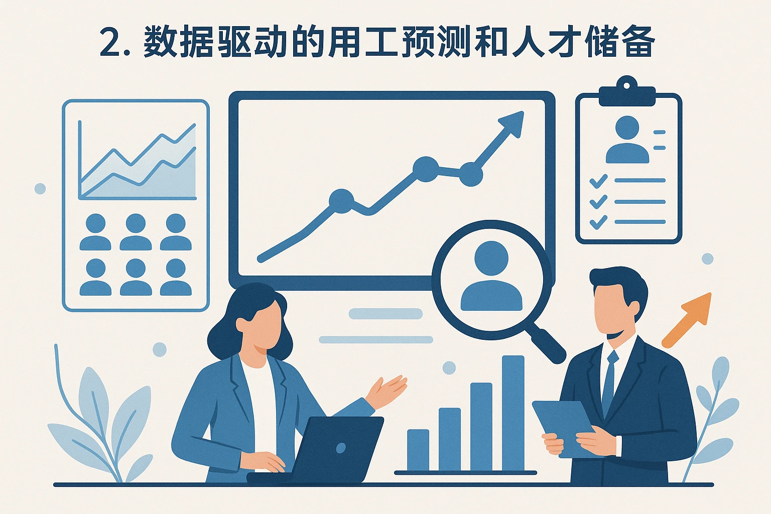 2. 数据驱动的用工预测和人才储备
