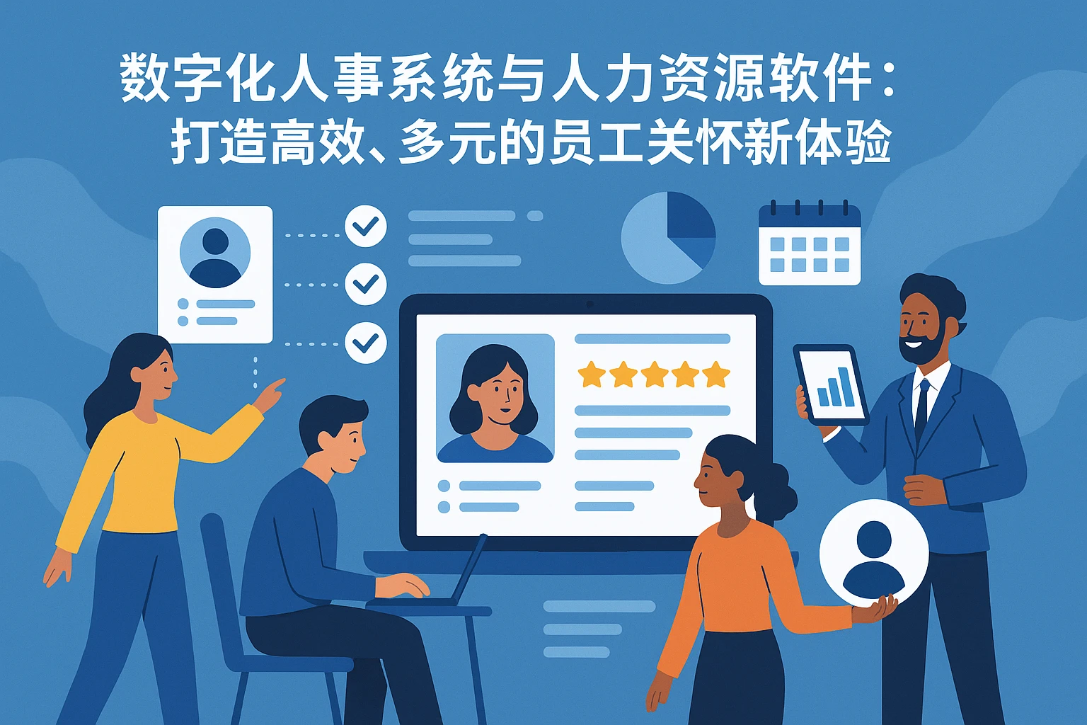 数字化人事系统与人力资源软件：打造高效、多元的员工关怀新体验