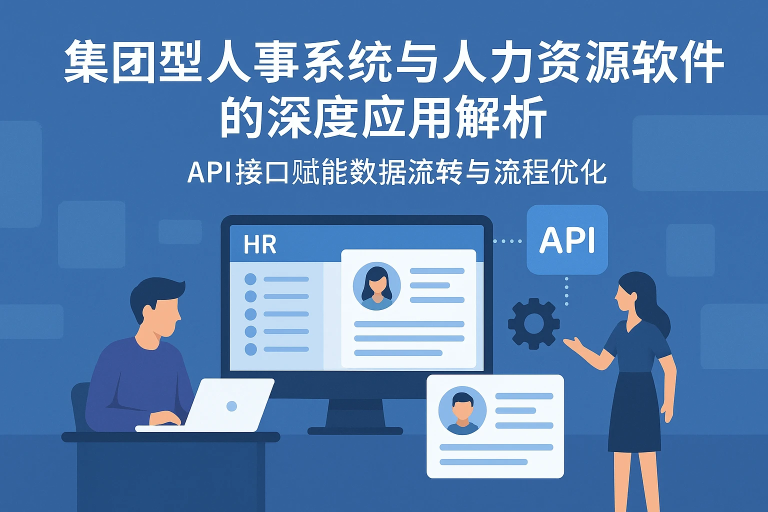 集团型人事系统与人力资源软件的深度应用解析 —— API接口赋能数据流转与流程优化