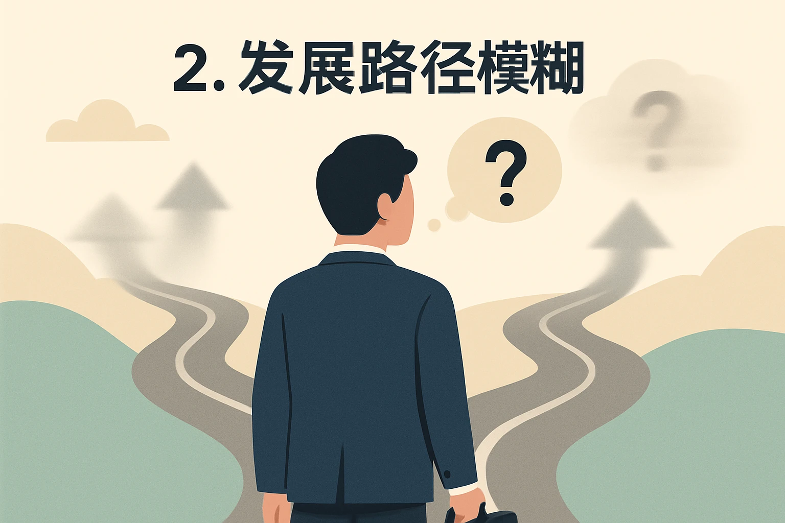 2. 发展路径模糊