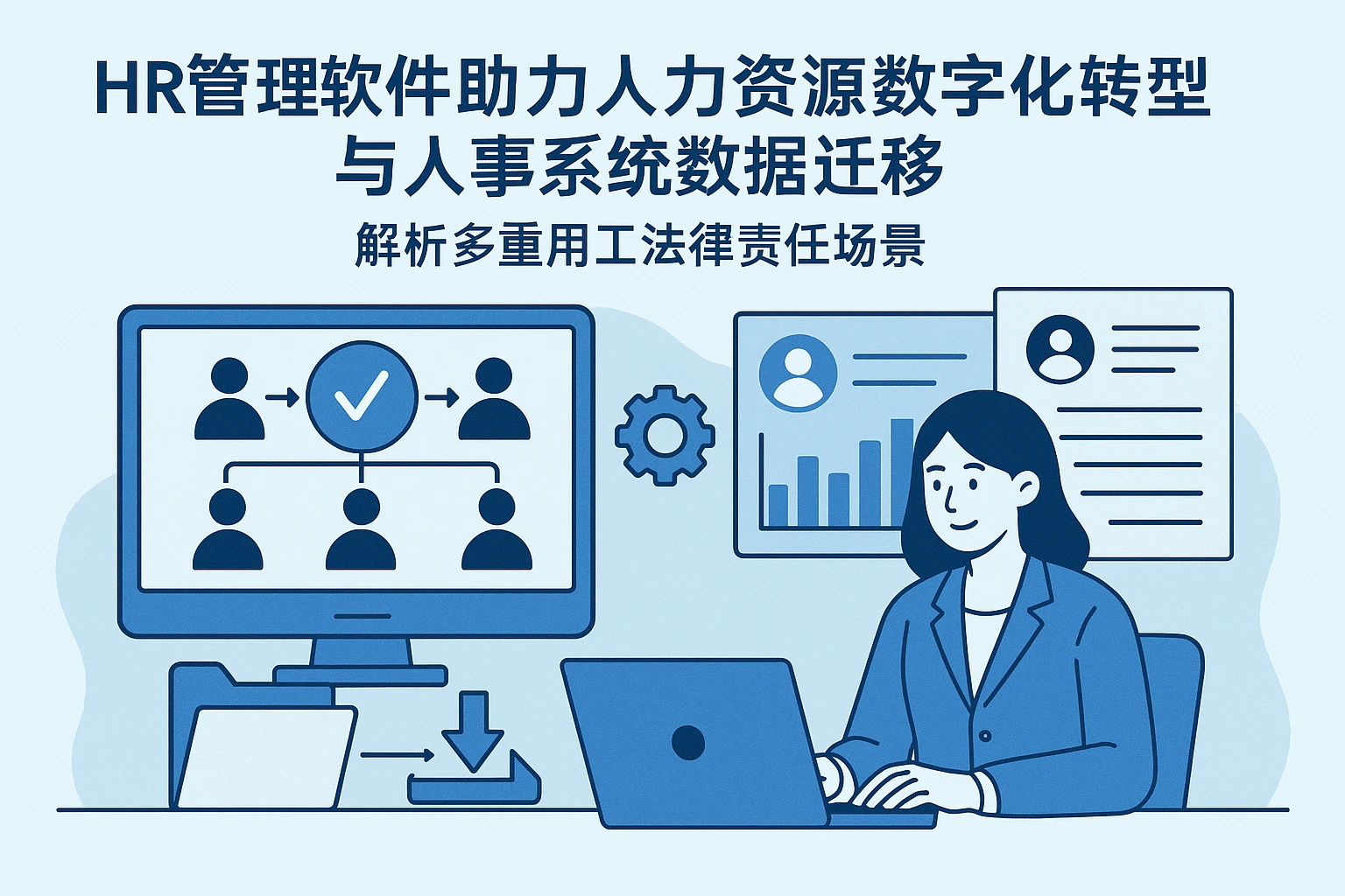 HR管理软件助力人力资源数字化转型与人事系统数据迁移——解析多重用工法律责任场景