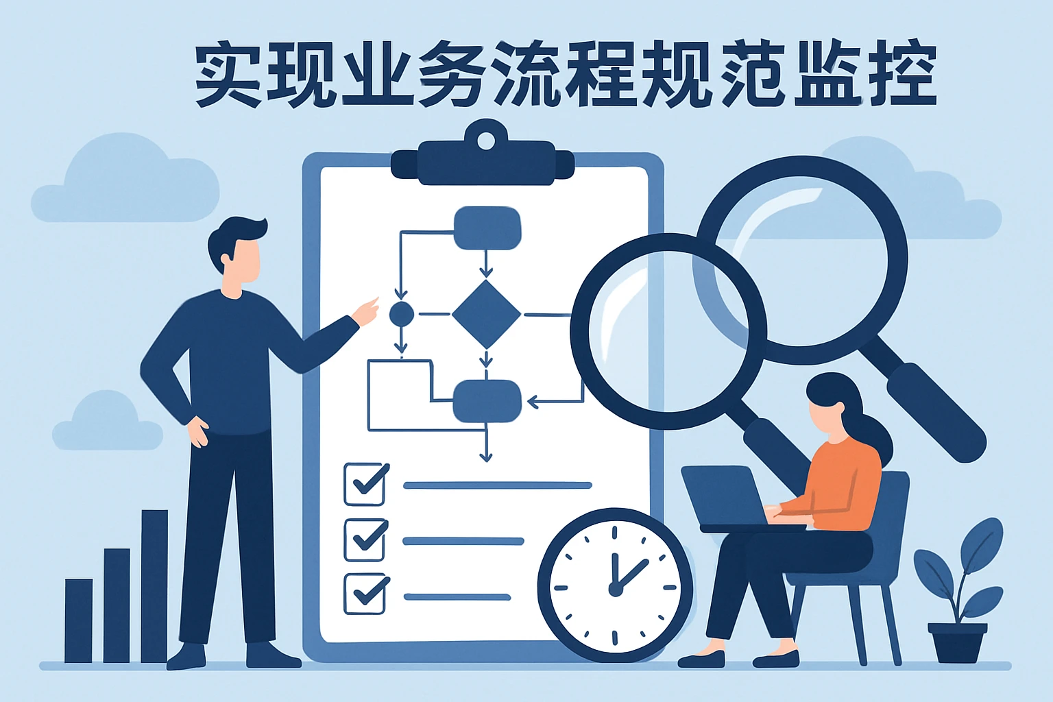 实现业务流程的规范监控