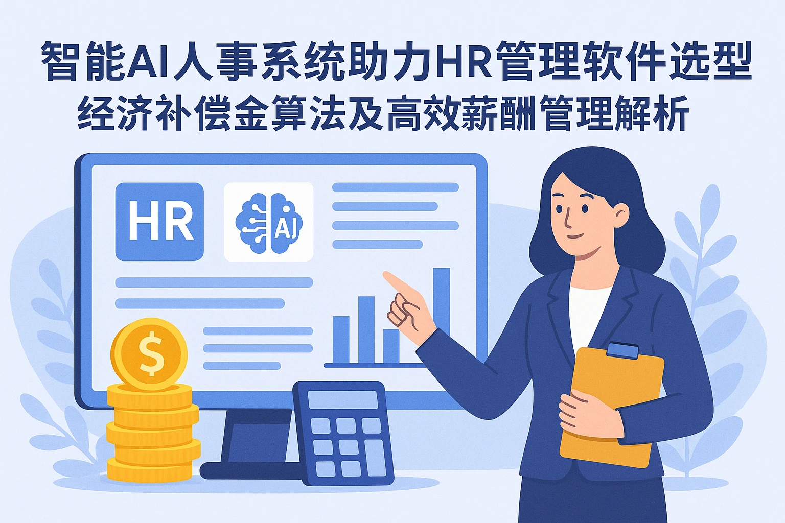 智能AI人事系统助力HR管理软件选型——经济补偿金算法及高效薪酬管理解析