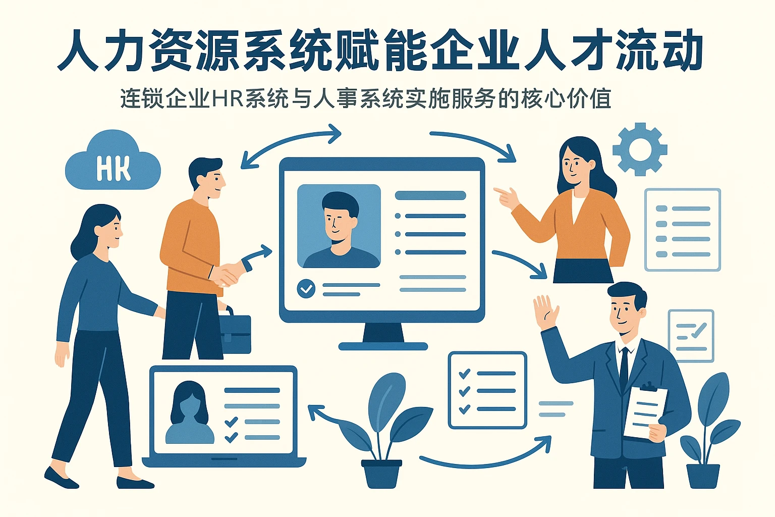 人力资源系统赋能企业人才流动——连锁企业HR系统与人事系统实施服务的核心价值