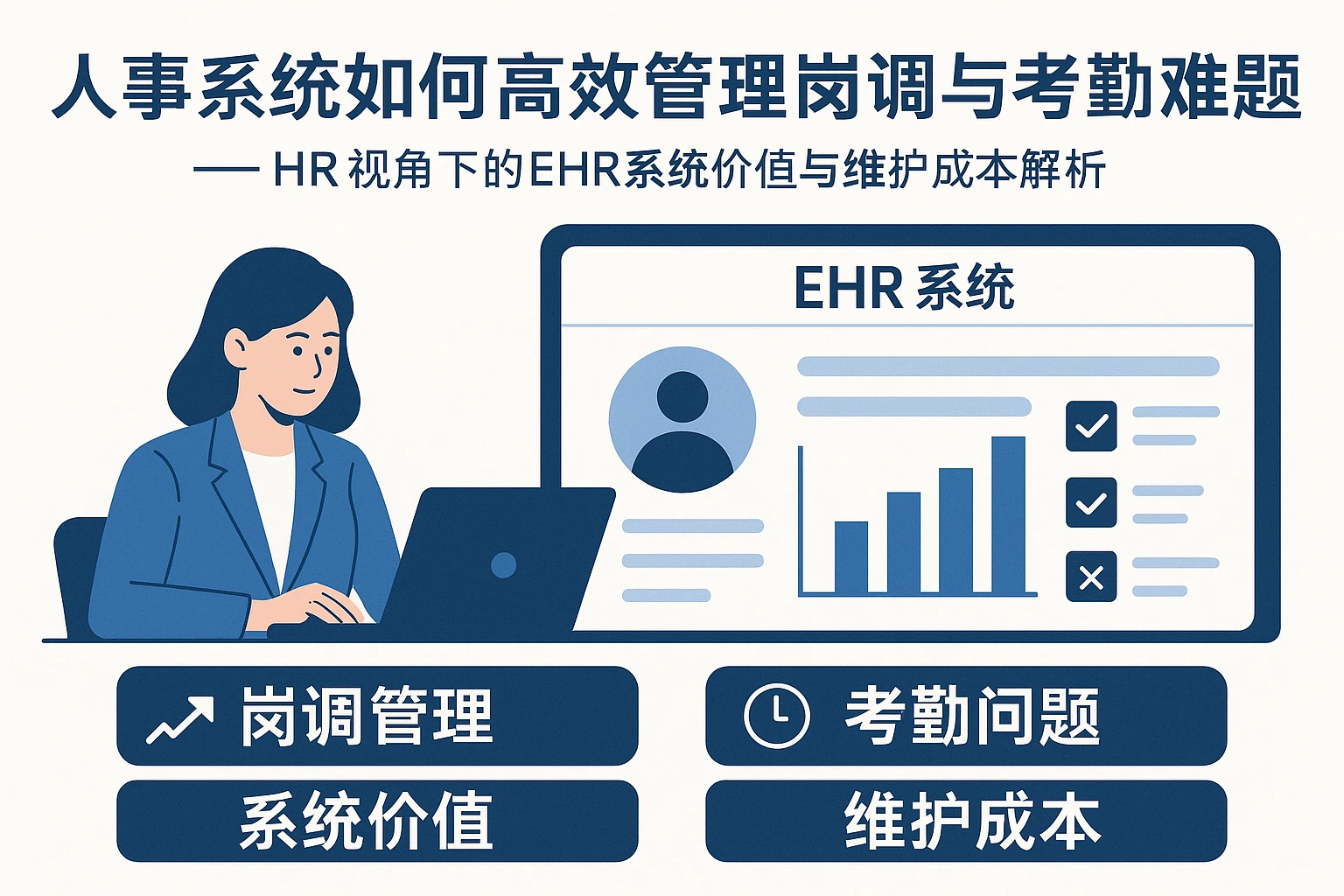 人事系统如何高效管理岗调与考勤难题 —— HR视角下的EHR系统价值与维护成本解析