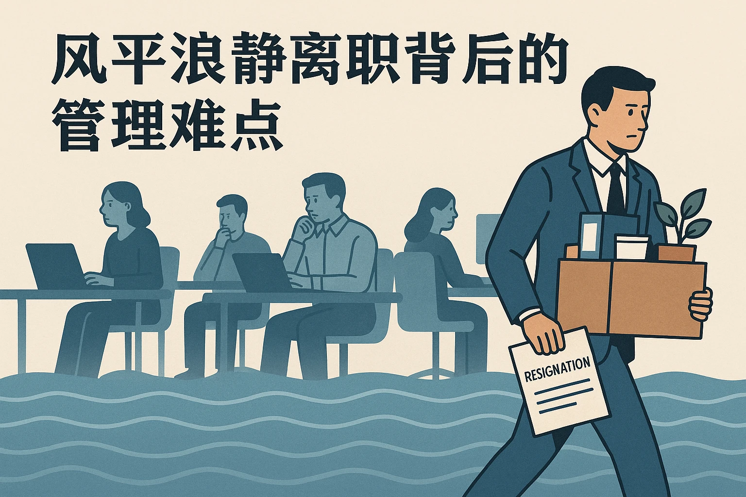 风平浪静离职背后的管理难点
