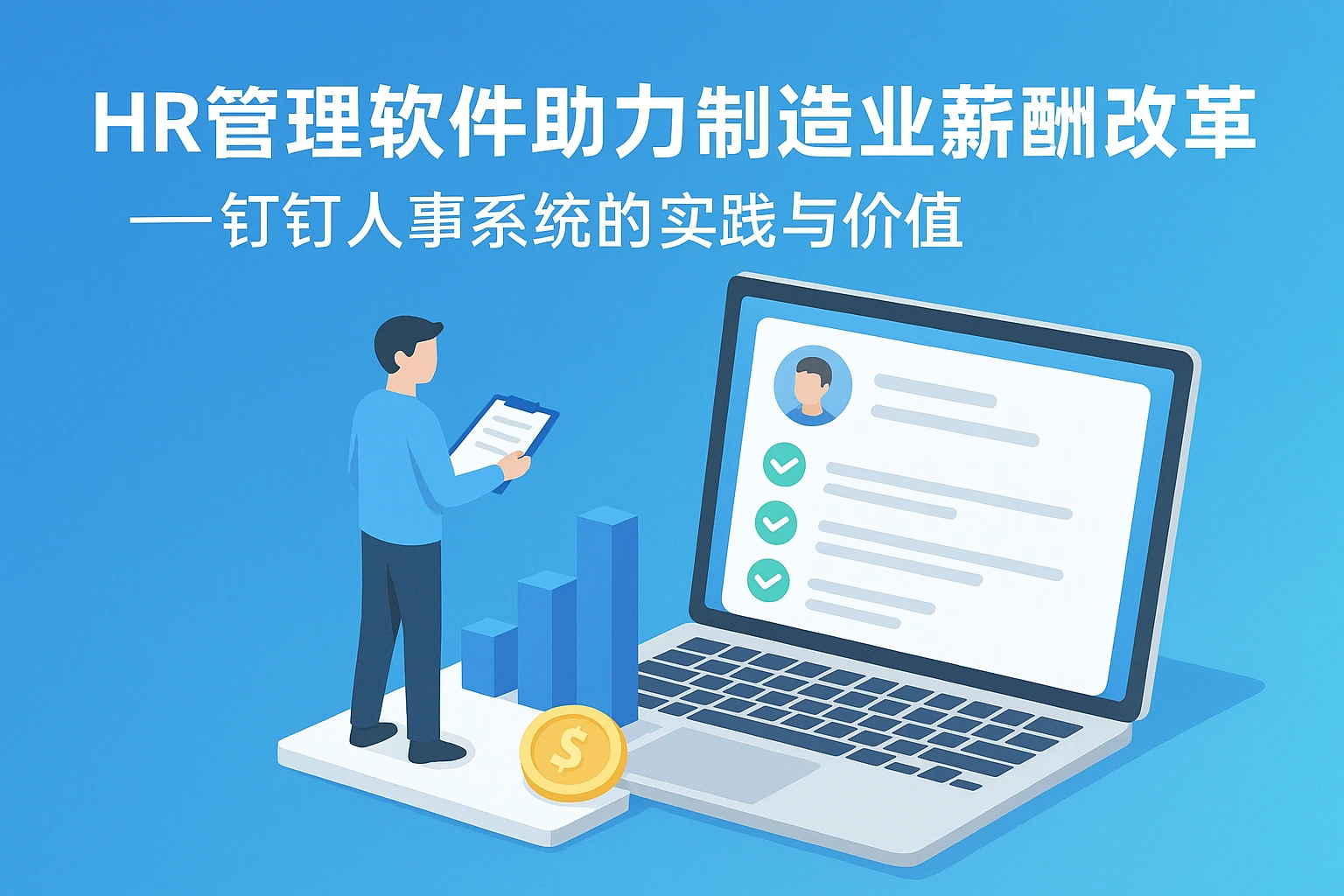 HR管理软件助力制造业薪酬改革——钉钉人事系统的实践与价值