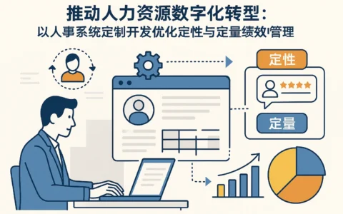 推动人力资源数字化转型：以人事系统定制开发优化定性与定量绩效管理