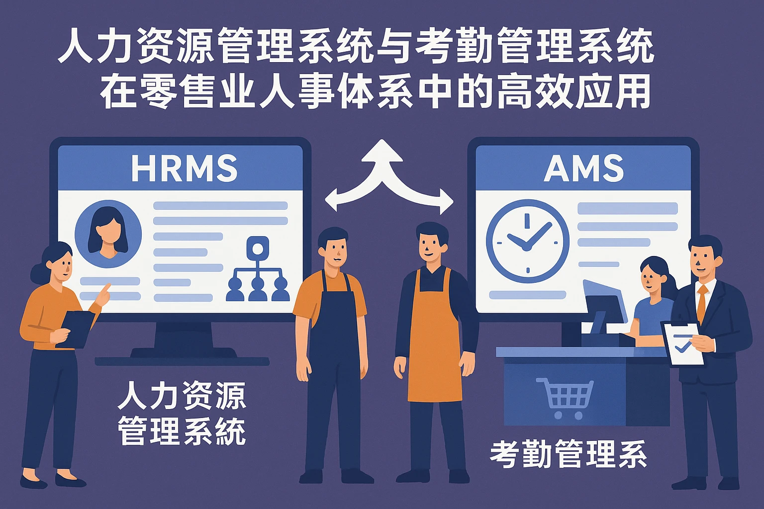 人力资源管理系统与考勤管理系统在零售业人事体系中的高效应用