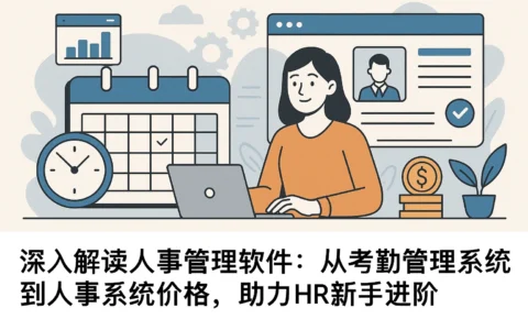 深入解读人事管理软件：从考勤管理系统到人事系统价格，助力HR新手进阶