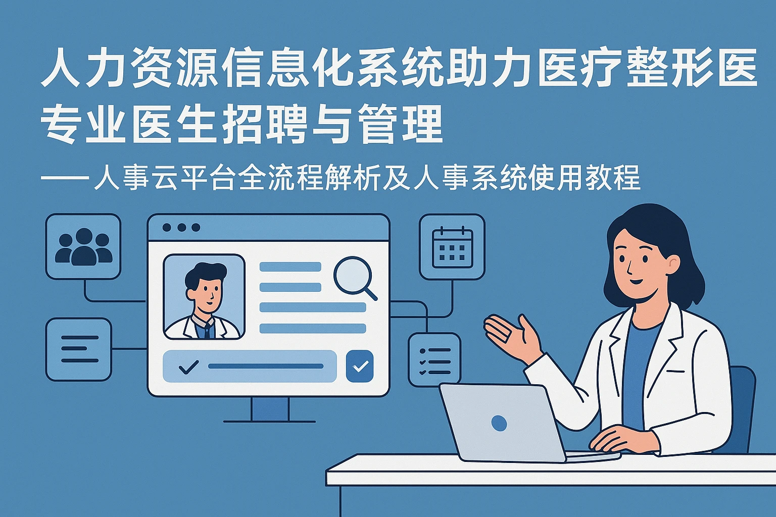 人力资源信息化系统助力医疗整形医院专业医生招聘与管理——人事云平台全流程解析及人事系统使用教程