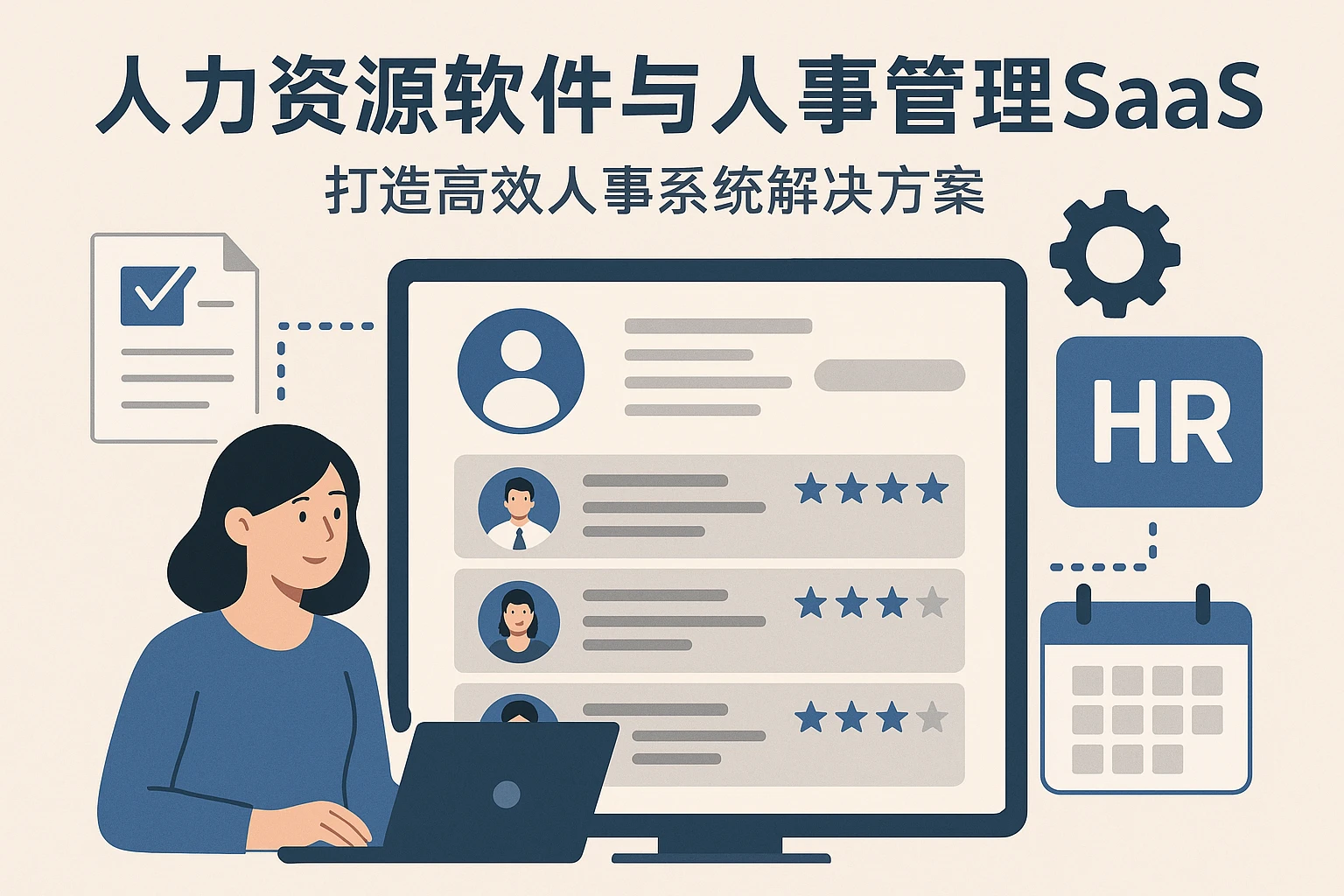 人力资源软件与人事管理SaaS：打造高效人事系统解决方案